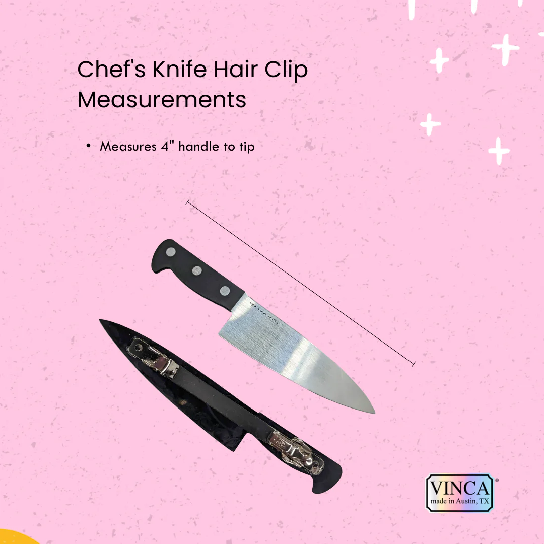 Chef's Knife Hair Clip - Image 6