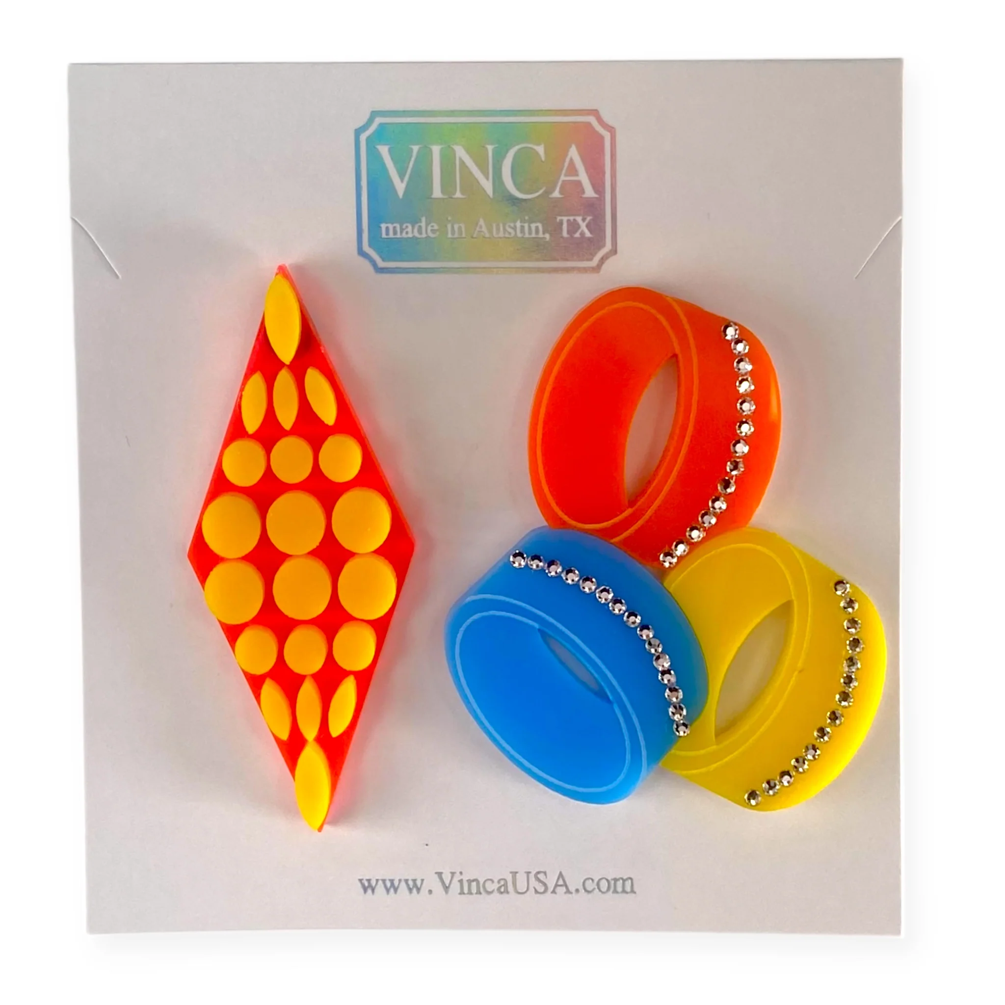 Twiggy–Inspired Statement Earrings Society - May 2025 - Image 3